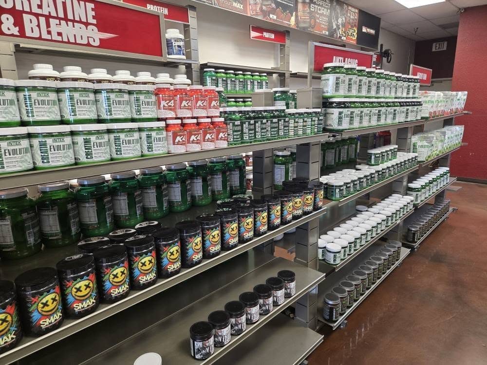 The creatine and blends aisle